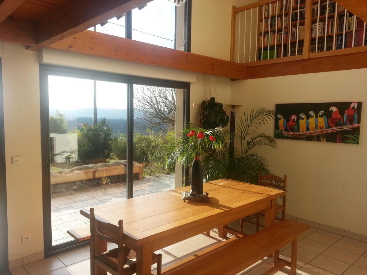 Maison Sur La Colline Cheminee Wifi Proche Thermes Aubin  외부 사진